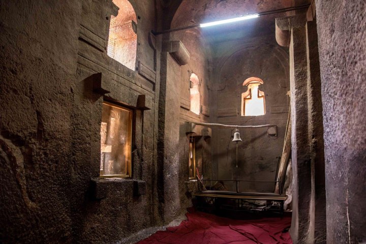 EXTRA. Interior de Biet Ghiorgis. Foto - iStock