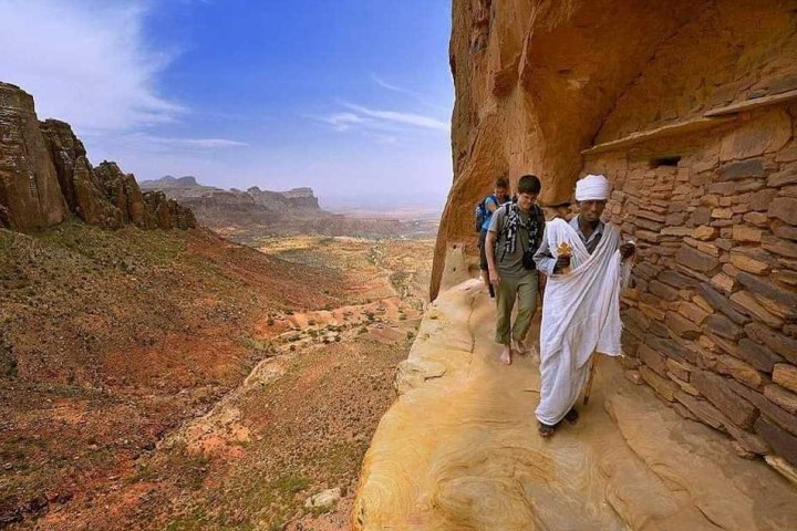 EXTRA. Turistas en Abuna Yemata. Foto - Aleteia
