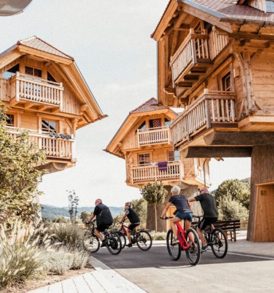 FERIENPARADIES SCHWARZWÄLDER HOF Y SU ALDEA SOBRE LOS ÁRBOLES