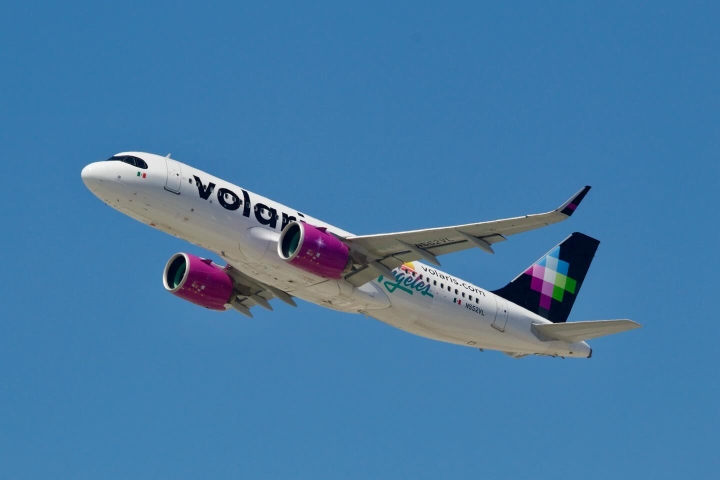 1. Avión A320Neo de Volaris. Foto - @justapilot_1 (Instagram)