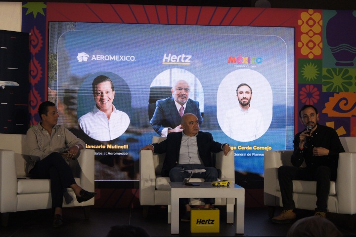 2. Conferencia de Movilidad 360 entre Aeroméxico y Hertz. Foto - Gus Espinosa