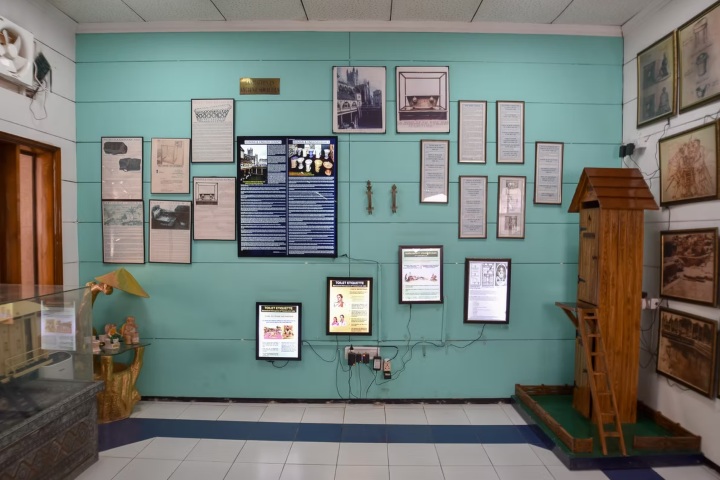 2. Área antigua en el Museo Internacional del Inodoro. Foto - Sulabh International Museum of Toilets