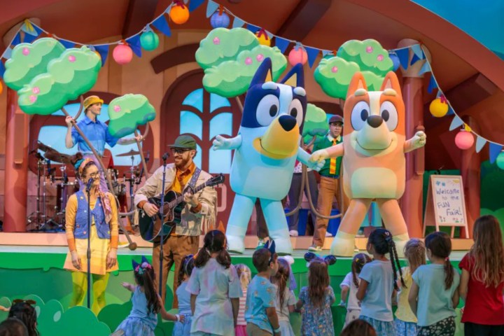 2. Espectáculo musical de Bluey en Disney World. Foto - Disney Experiences