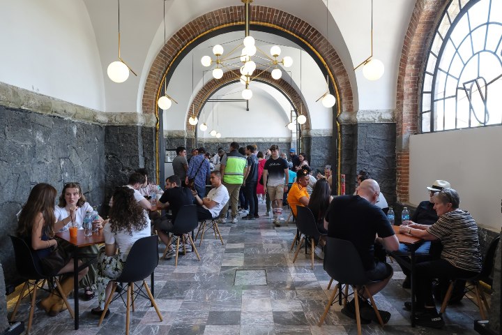 2. Salón techado en La Emperatriz. Foto - Instituto Nacional de Antropología e Historia (Facebook)