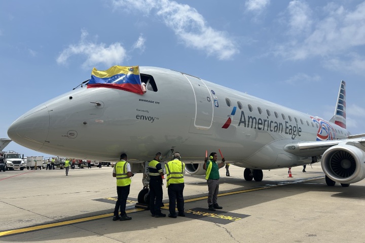 Vuelo 3599. Foto - Archivo American Airlines