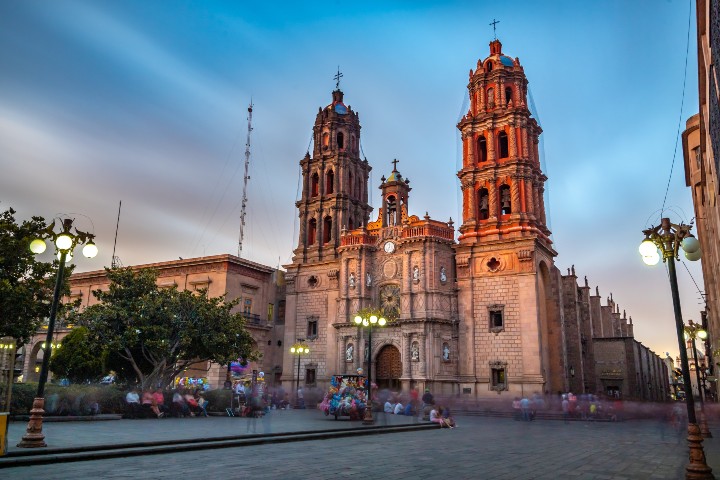 Centro de San Luis Potosí. Foto - Wikimedia Commons
