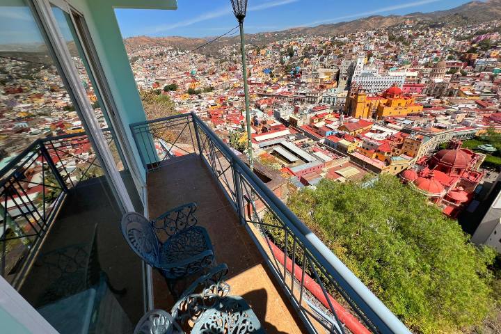 3. Balcón en el Hotel Balcón del Cielo. Foto - Hotel Balcón del Cielo (Facebook)