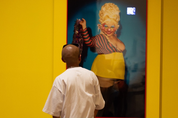3. Obra de arte chicano en “AztLÁn, túnel del tiempo”. Foto - Museo del Palacio de Bellas Artes