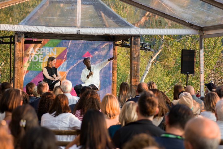 4. Conferencia durante el Aspen Ideas Festival 2025. Foto - Aspen Ideas Festival (Facebook)