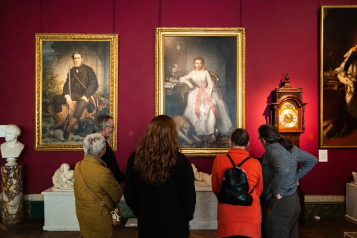 4. Cuadros de John y Josephine Bowes en el Bowes Museum. Foto - The Bowes Museum
