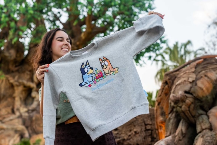4. Sudadera de Bluey. Foto - @maitraveldesigner (Instagram)
