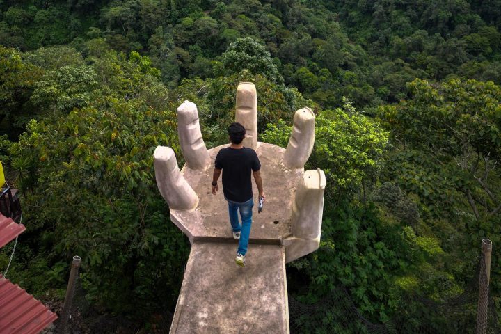 4. Visitante en el Mirador de la Sierra. Foto - @ulics_rzl (Instagram)