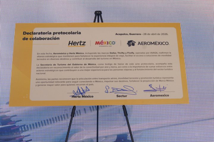 5. Acuerdo entre Aeroméxico y Hertz. Foto - Gus Espinosa