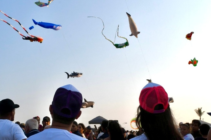 Festival Costero del Papalote. Foto - @turismo_colima (Instagram)