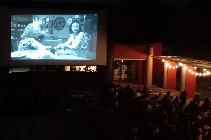 5. Proyección de la FICT 2025 en el centro de Teotihuacán. Foto - Festival Internacional de Cine de Teotihuacán (FilmFreeway)
