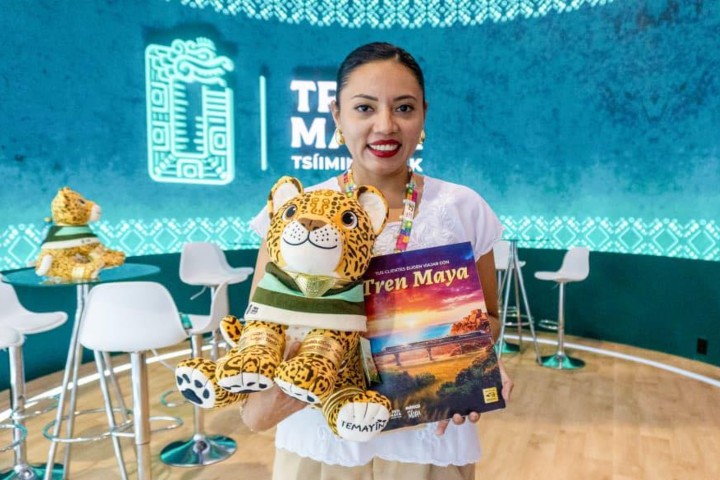 6. Stand del Tren Maya en el Tianguis Turístico México 2026. Foto - @trenmaya_oficial (Instagram)