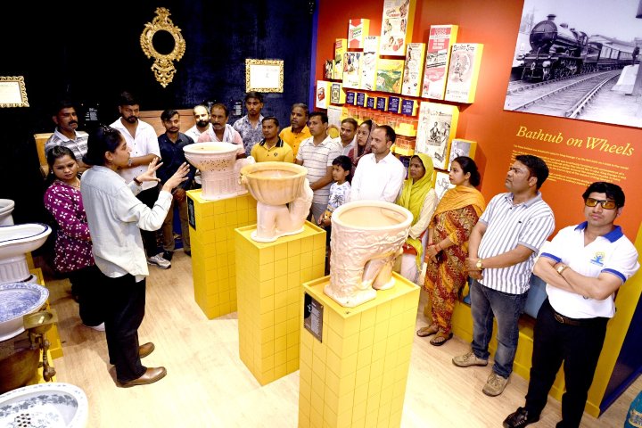 7. Museo Internacional del Inodoro de Sulabh. Foto -Sulabh International Social Service Organisation﻿ (Facebook)