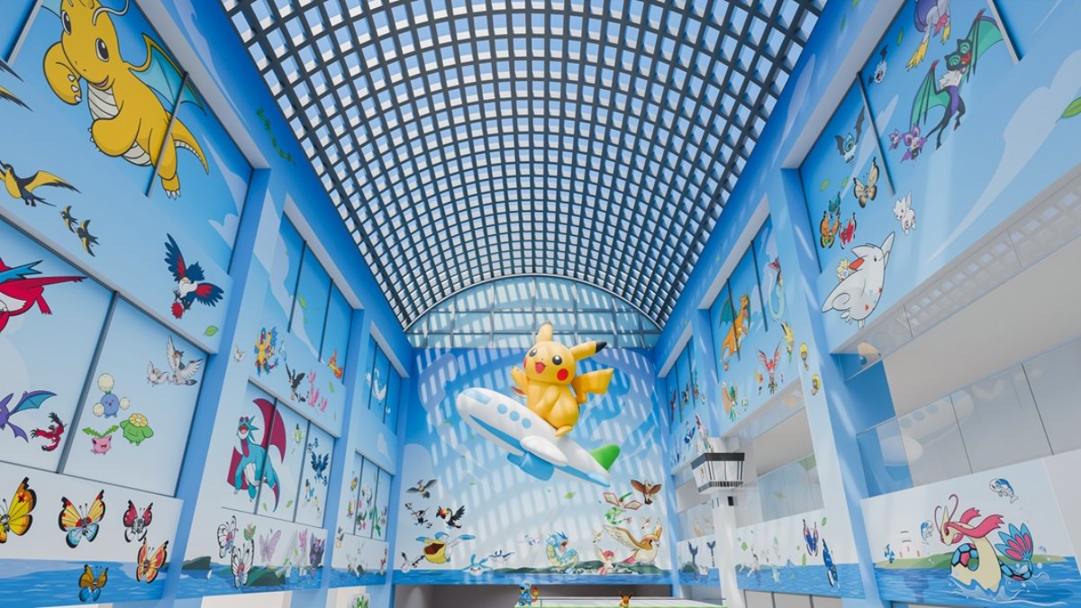 AEROPUERTO NOTO SAYOTAMA POKÉMON WITH YOU. Foto - Pokémon With You