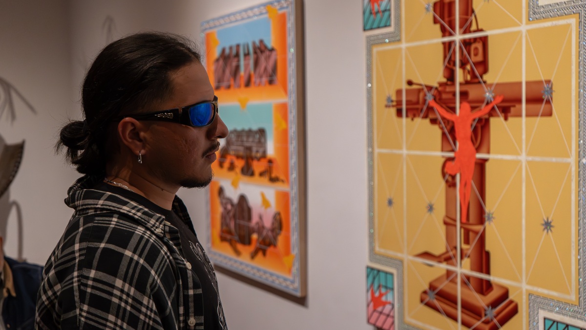 EL ARTE CHICANO LLEGA A BELLAS ARTES. Foto - @mbellasartes (X)