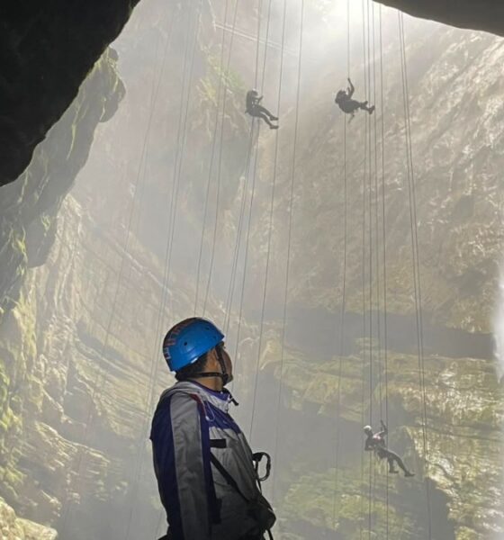 EL SÓTANO DE POPÓCATL EN VERACRÚZ. Foto - @veracruz_adventure (Instagram)
