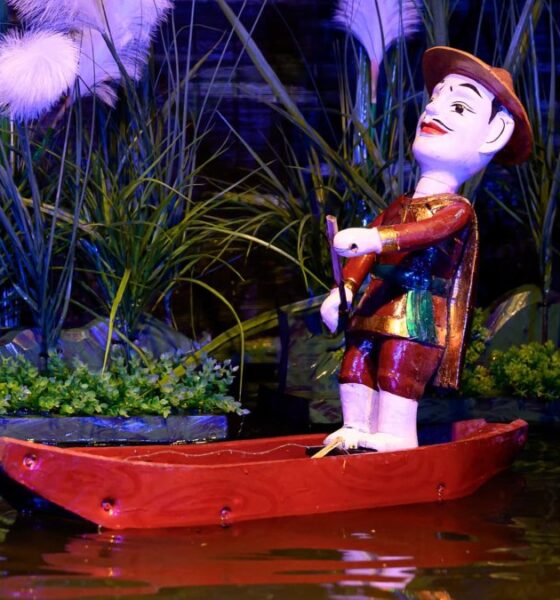 LOS TÍTERES ACUÁTICOS DE VIETNAM. Foto - Nhà hát Múa rối Thăng Long - Thang Long Water Puppet Theater (Facebook)