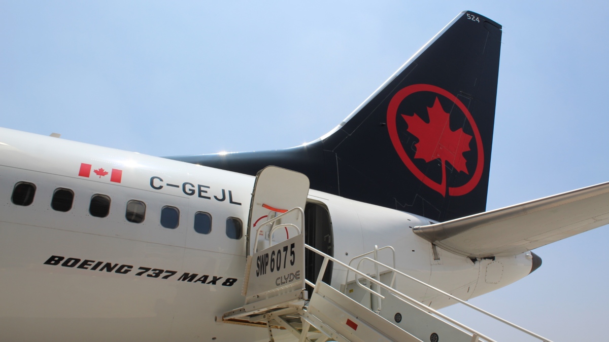 ROUGE 737 MAX, EL NUEVO AVIÓN DE AIR CANADÁ PARA MÉXICO. Foto - Archivo Eme Media