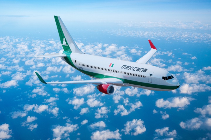 1. Avión de Mexicana de Aviación. Foto - @mexicanavuela (Instagram)