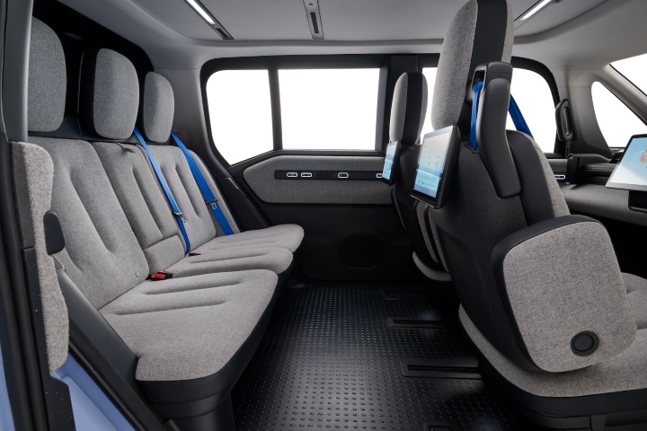 1. Interior de vehículo Ojai de Waymo. Foto - Archivo Waymo
