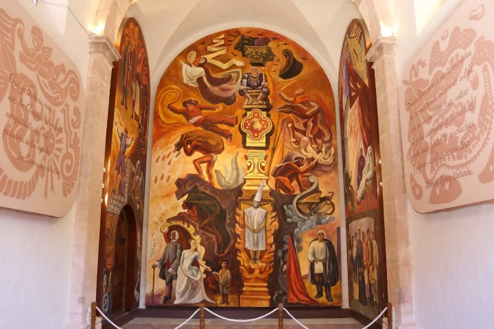 1. Pintura en el Museo del Pueblo de Guanajuato. Foto - @culturagobgente (Instagram)
