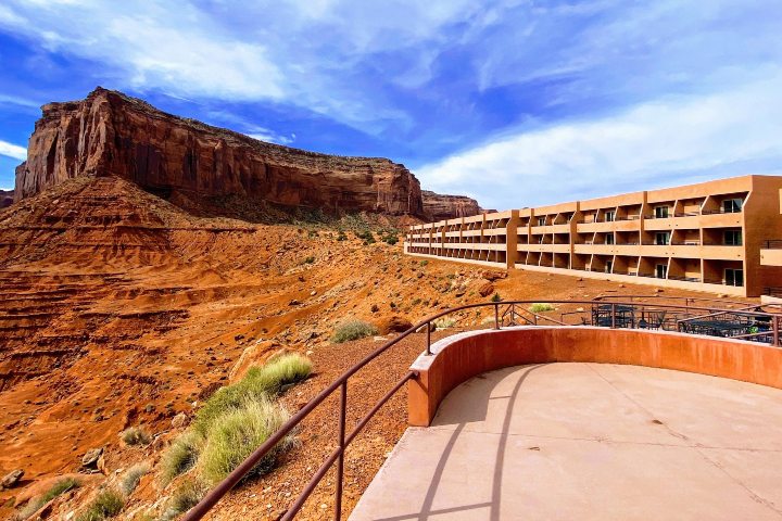 1. The View Hotel en Monument Valley. Foto - Explore every U.S. state's (Facebook)