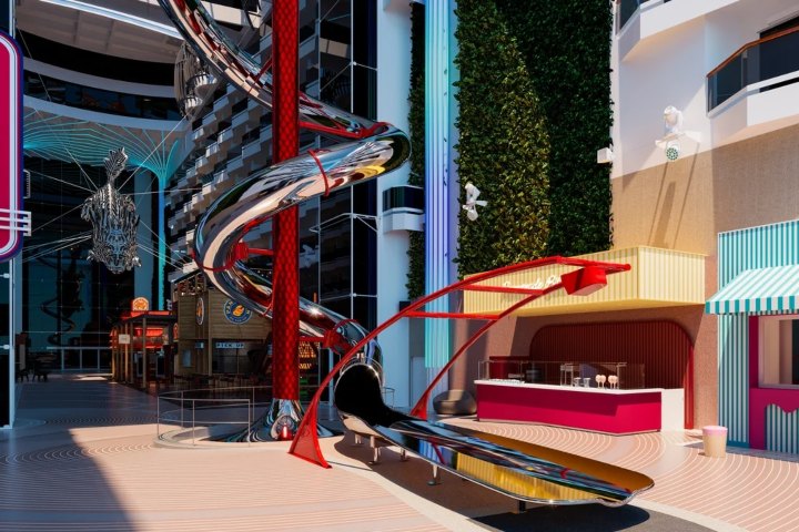 2. Concepto artístico del final del The Spiral @ Tree of Life. Foto - MSC Cruises