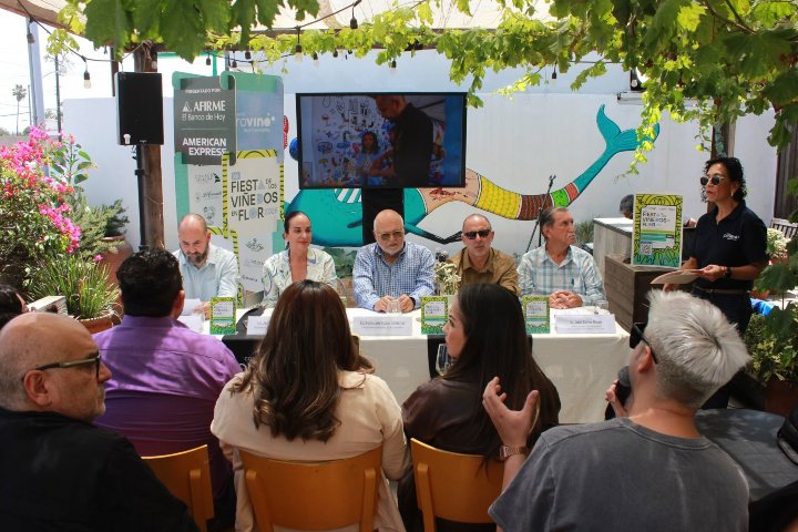 3. Conferencia de la Fiesta de los Viñedos en Flor. Foto - @provino_bc (Instagram)