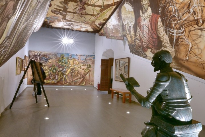 3. Obras en el Museo Iconográfico del Quijote. Foto - @iconografico_quijote (Instagram)