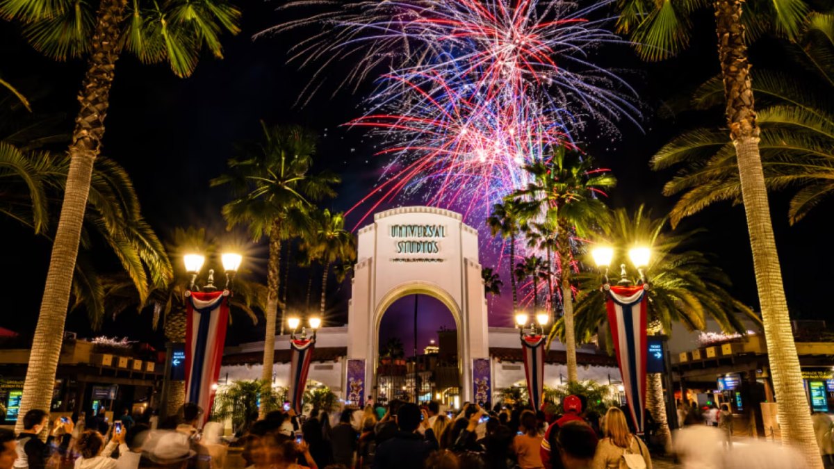 4 DE JULIO EN UNIVERSAL STUDIOS HOLLYWOOD. Foto - Universal Studios Hollywood