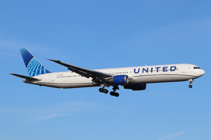4. Avión de United Airlines. Foto - gary clarke (Flickr)