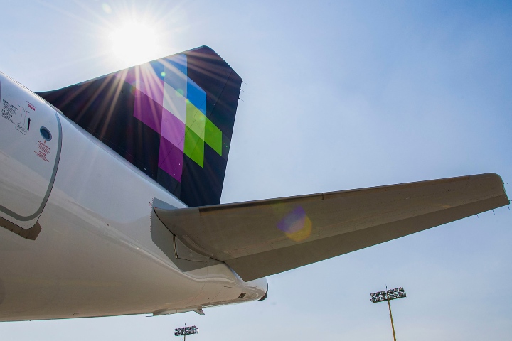 4. Avión de Volaris. Foto - Coordinación General de Crecimiento y Desarrollo de Jalisco (Flickr)