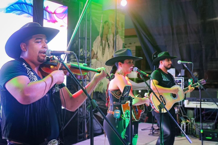 4. Músicos de huapango durante el Festival de las 48 Horas de Huapango. Foto - Xilitla Merece Más Gobierno Municipal 2024-2027 (Facebook)