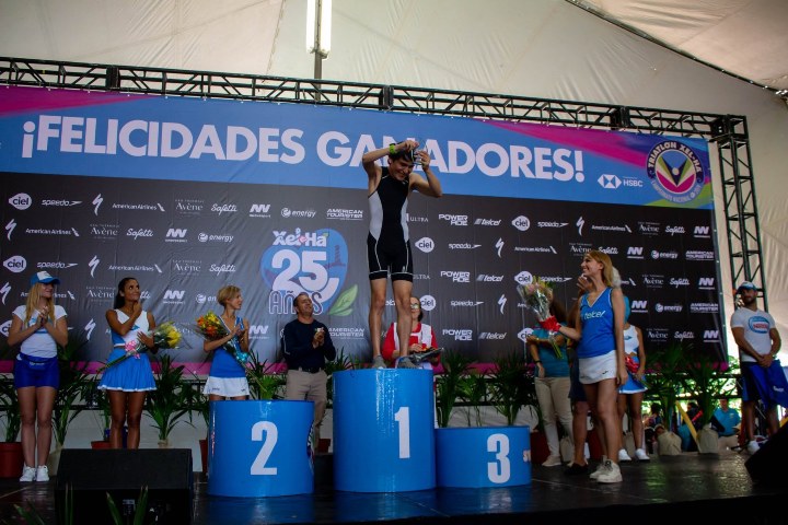 4. Premiación Triatlón Xel-Há 2019. Foto - Xel-Ha (Facebook)