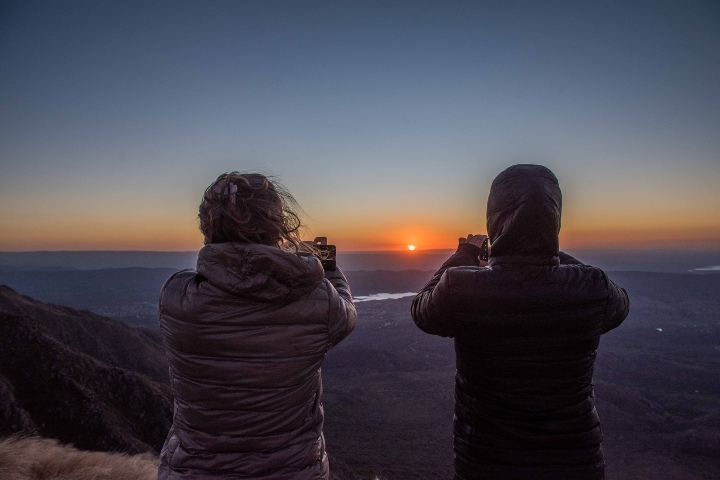 5. Atardecer en Capilla del Monte. Foto - Turismo Capilla (Facebook)