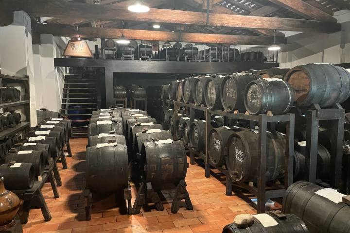 5. Barricas de envejecimiento de la acetaia Giusti. Foto - Maffer Aldana