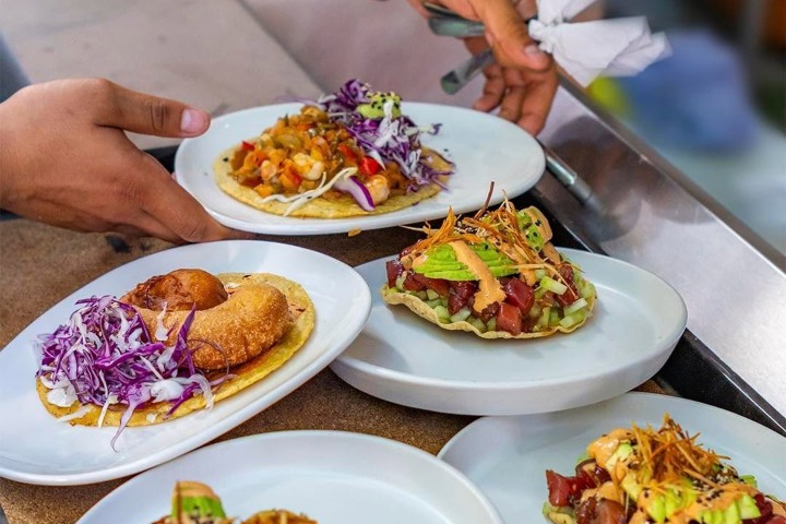 5. Tostadas de mariscos servidas en El Dani Seafood. Foto - El Dani Seafood (Facebook)