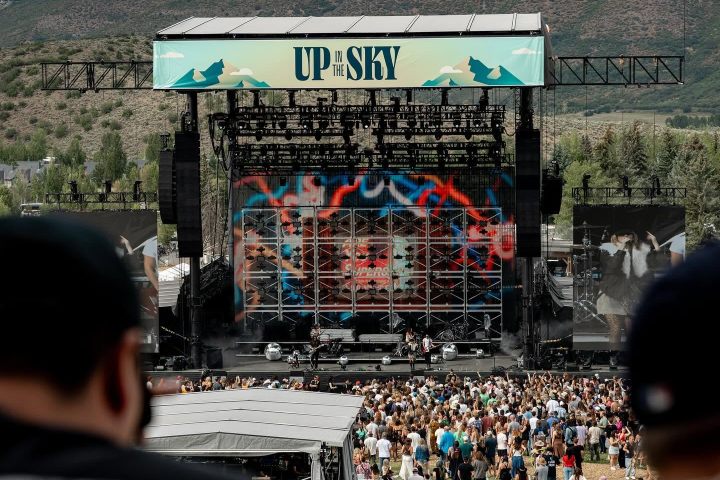6. Escenario del Up In The Sky. Foto - Up In The Sky (Facebook)