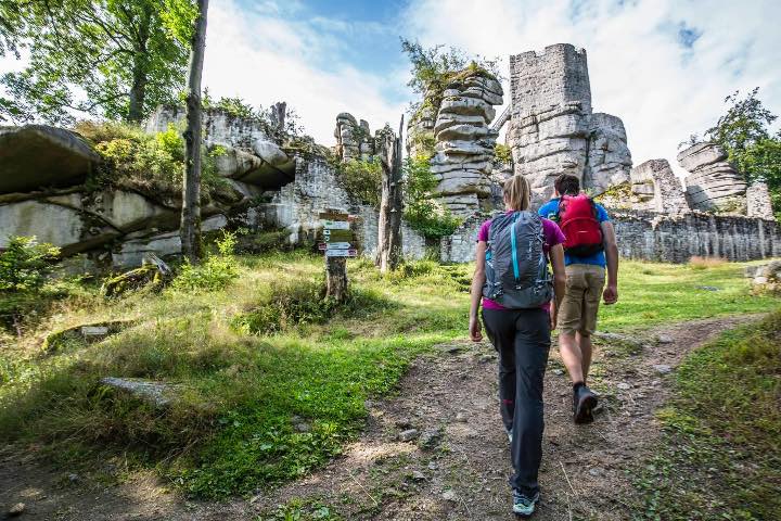 Senderismo en Fichtelgebirge. Foto - Komoot