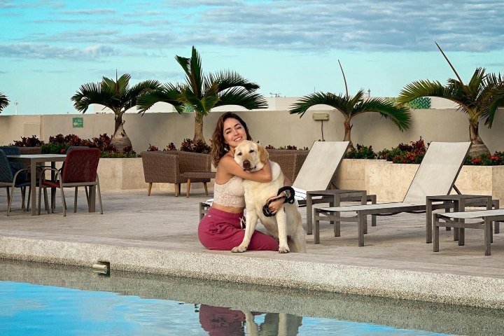 8. Huésped con mascota en Residence Inn. Foto - Residence Inn Playa del Carmen (Facebook)