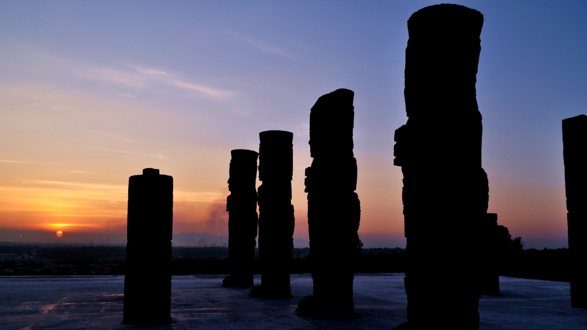 ATLANTES DE TULA OFRECEN EXPERIENCIA DEL AMANECER 2026. Foto - INAH