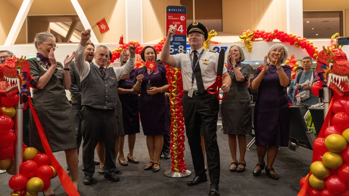 DELTA AIRLINES INAUGURA RUTA LOS ÁNGELES A HONG KONG. Foto - Delta News Hub