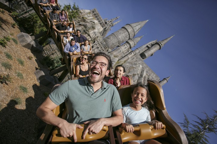 EXTRA. Flight of the Hippogriff en en The Wizarding World of Harry Potter. Foto - Universal Studios Hollywood
