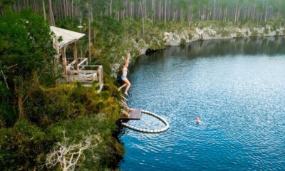 PARQUE NACIONAL BLUE HOLES EN AS BAHAMAS. Foto - Tourism Today Bahamas (Facebook)