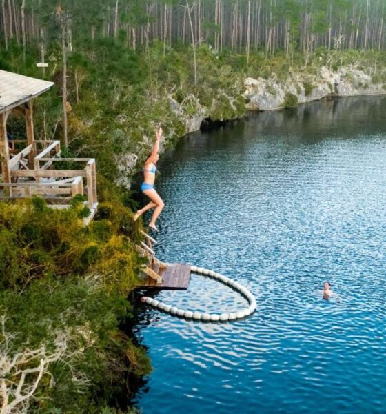 PARQUE NACIONAL BLUE HOLES EN AS BAHAMAS. Foto - Tourism Today Bahamas (Facebook)