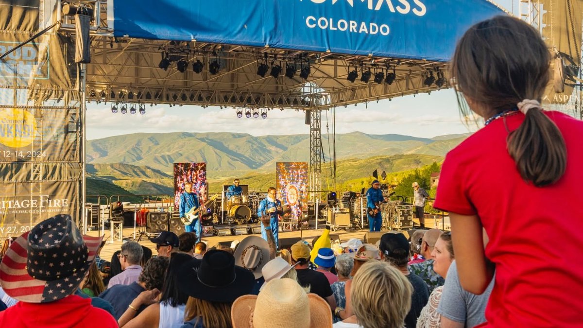 TEMPORADA DE CONCIERTOS 2026 EN ASPEN. Foto - Snowmass (Facebook)